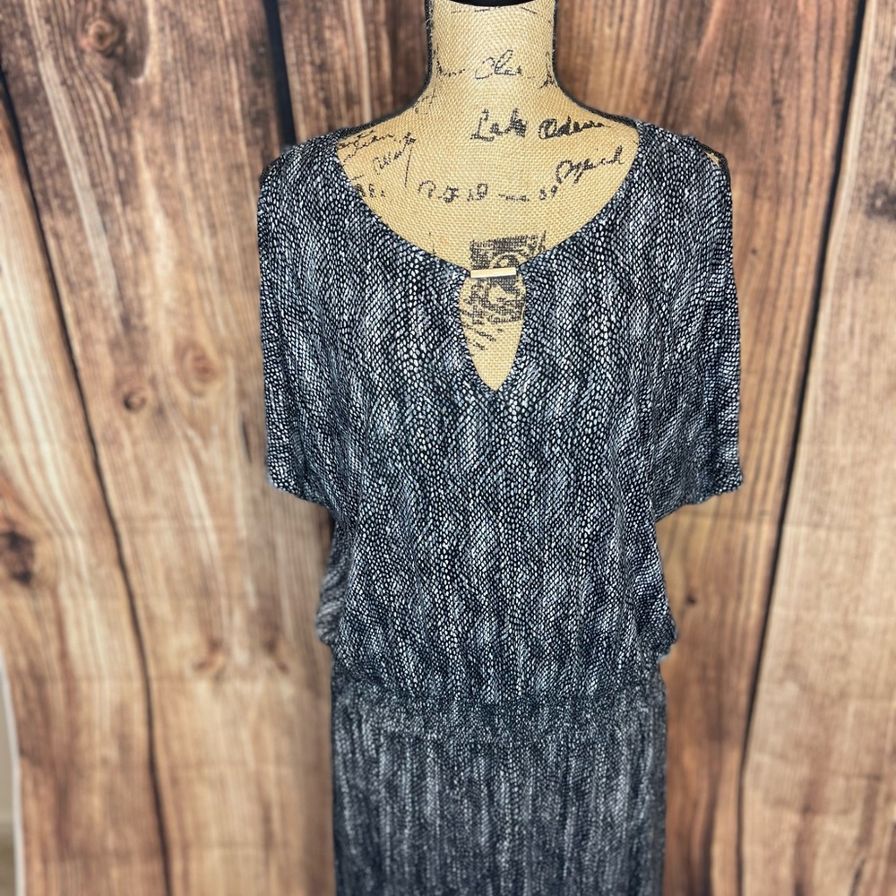 Michael Kors Womens Black Dress Cold Shoulder XL